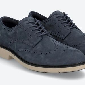 Cole Hahn Goto Wing Oxford - Navy - Flat